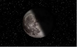 蟹座の下弦の月